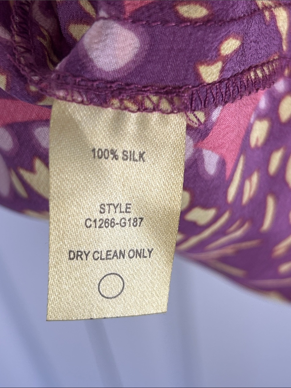 Jack & Ginger Silk Sleeveless Floral-Pattern Midi Dress with Ruffle Front Size M - Picture 7 of 8